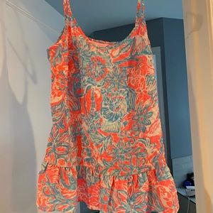 Lilly Pulitzer peplum top XS